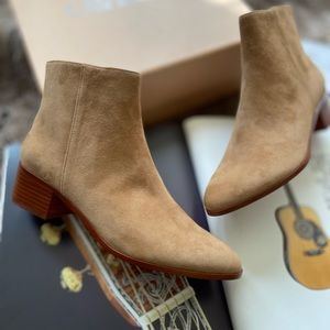 J. Crew Walker suede ankle boots